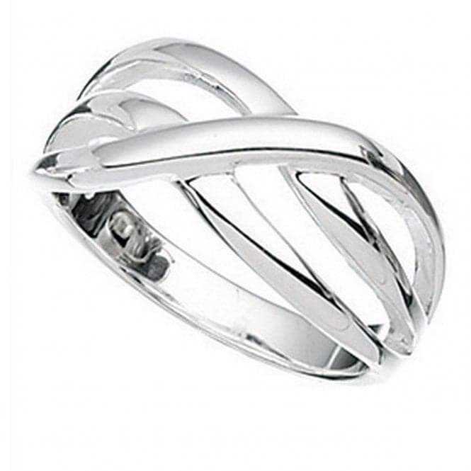 Beginnings Sterling Silver Crossover Ring R870BeginningsR870 50