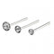 Beginnings Sterling Silver Crystal Nose Nose Stud T154CBeginningsT154C