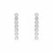 Beginnings Sterling Silver Cubic Zirconia White Earrings E6471CBeginningsE6471C