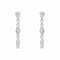 Beginnings Sterling Silver Cubic Zirconia White Earrings E6481CBeginningsE6481C