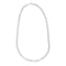 Beginnings Sterling Silver Cubic Zirconia White Necklace N4612BeginningsN4612