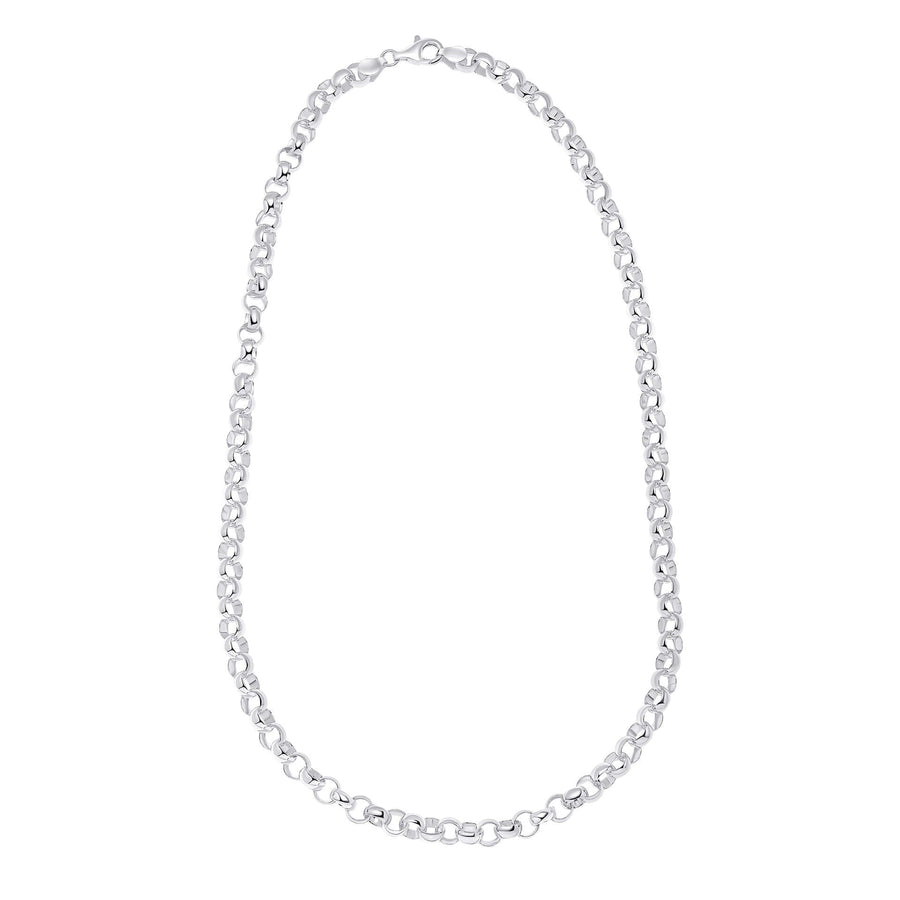 Beginnings Sterling Silver Cubic Zirconia White Necklace N4612BeginningsN4612