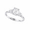 Beginnings Sterling Silver Cubic Zirconia White ring R3899CBeginningsR3899C 50