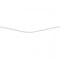 Beginnings Sterling Silver Curb Chain With Extender With Rhodium Plate Chain N3816BeginningsN3816