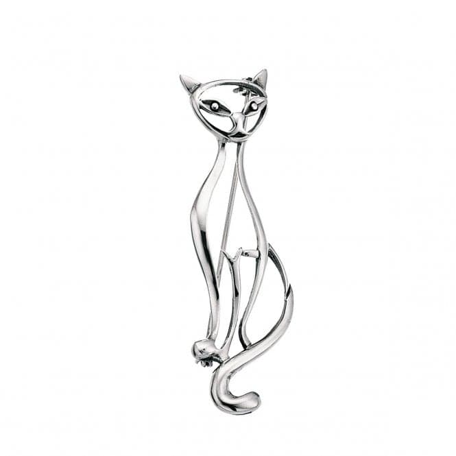 Beginnings Sterling Silver D112 Cat BroochBeginningsD112