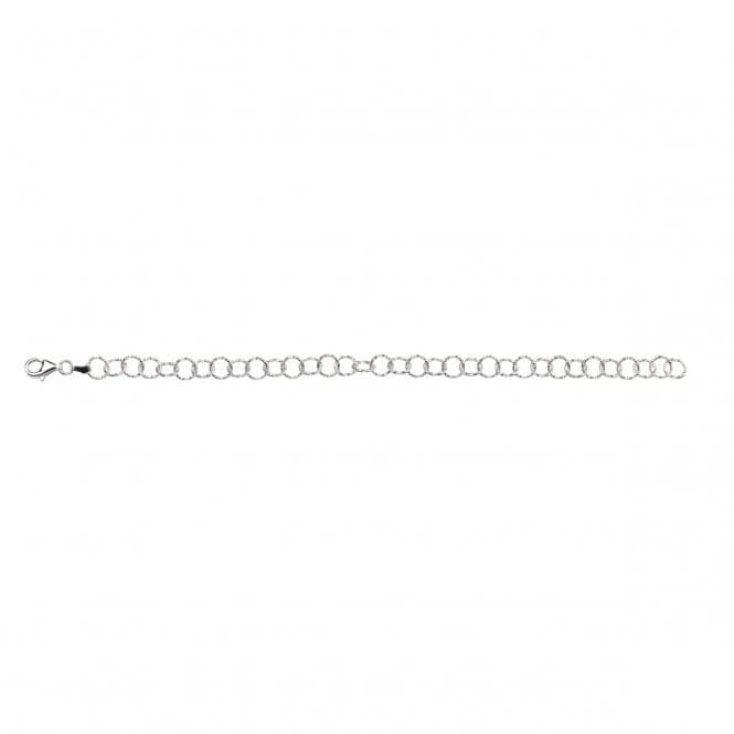 Beginnings Sterling Silver Diamond Cut Links Bracelet B4326BeginningsB4326