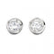 Beginnings Sterling Silver E2928C Clear Cz Round Stud EarringsBeginningsE2928C