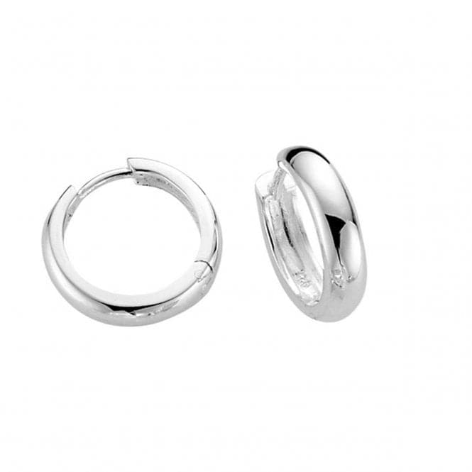 Beginnings Sterling Silver E3216 Polished Hoop EarringsBeginningsE3216