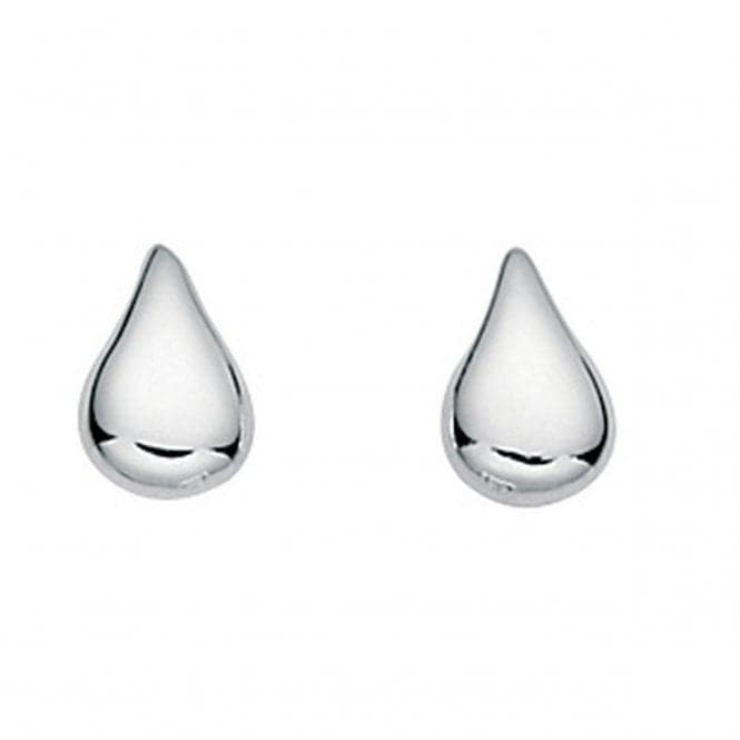 Beginnings Sterling Silver E3222 Small Teardrop Stud EarringsBeginningsE3222