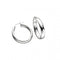Beginnings Sterling Silver E3739 Oval Tube Hoop EarringsBeginningsE3739
