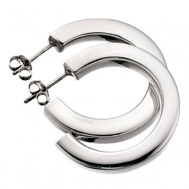 Beginnings Sterling Silver E484 Hoop EarringsBeginningsE484