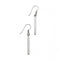 Beginnings Sterling Silver E5408 Bar Drop EarringsBeginningsE5408