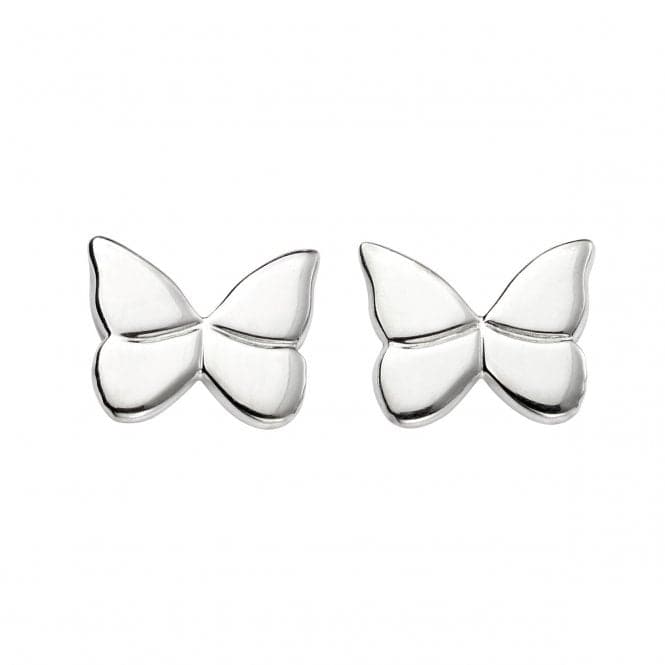 Beginnings Sterling Silver E5424 Butterfly Stud EarringsBeginningsE5424