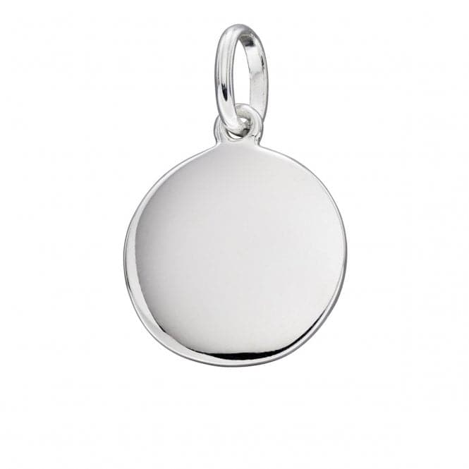 Beginnings Sterling Silver Engravable Disc Pendant P4778BeginningsP4778