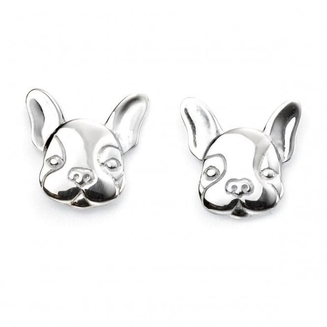 Beginnings Sterling Silver French Bulldog Stud Earrings E5570BeginningsE5570