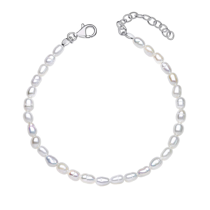 Beginnings Sterling Silver Freshwater Pearl Bracelet B5539WBeginningsB5539W