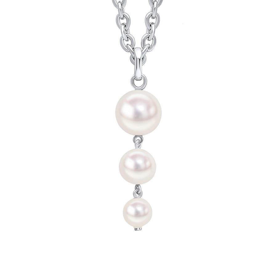 Beginnings Sterling Silver Freshwater Pearl White Pendant P5448WBeginningsP5448W