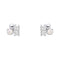Beginnings Sterling Silver Freswater Pearl Zirconia White Earrings E6482WBeginningsE6482W