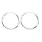 Beginnings Sterling Silver H036 Plain Hoop EarringsBeginningsH036