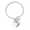 Beginnings Sterling Silver Heart Ball Chain Bracelet B5073BeginningsB5073