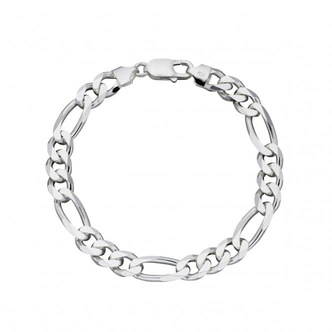 Beginnings Sterling Silver Heavyweight Figaro 22cm Bracelet B5109BeginningsB5109