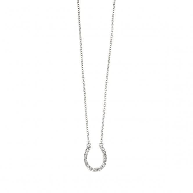 Beginnings Sterling Silver Horse Shoe Necklaces N4318CBeginningsN4318C