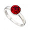 Beginnings Sterling Silver July Swarovski Birthstone Ring R3691BeginningsR3691 52
