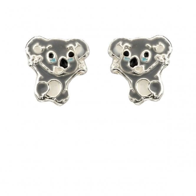 Beginnings Sterling Silver Koala Earrings A2047BeginningsA2047