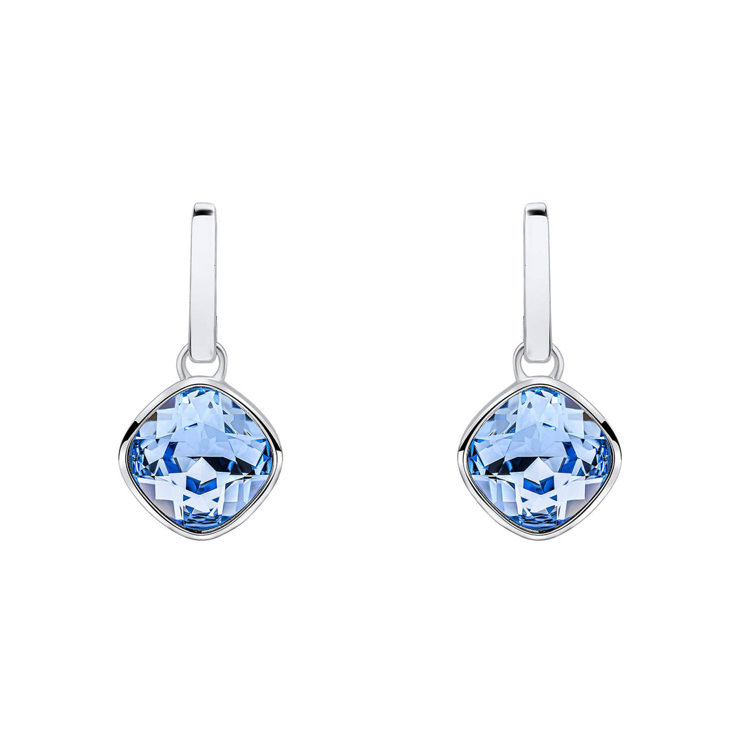 Beginnings Sterling Silver Light Sapphire Crystal Blue Earrings E6478TBeginningsE6478T