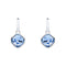Beginnings Sterling Silver Light Sapphire Crystal Blue Earrings E6478TBeginningsE6478T