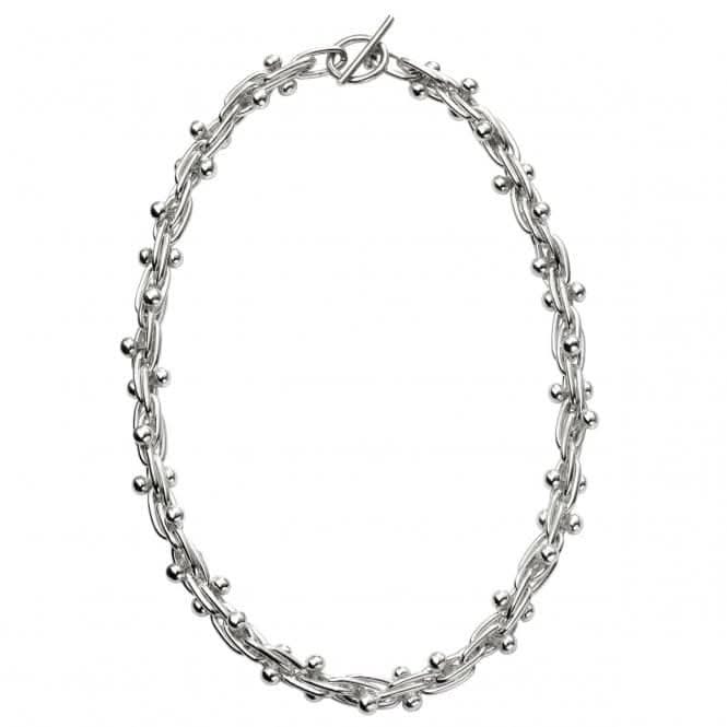Beginnings Sterling Silver Mexican Style Ball And Bar Necklaces N4336BeginningsN4336