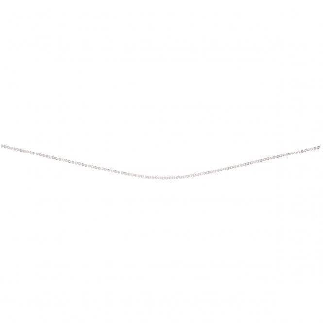 Beginnings Sterling Silver N192 050 Trace 41cm ChainBeginningsN192