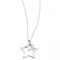 Beginnings Sterling Silver N2730 Double Star 40+2cm NecklaceBeginningsN2730