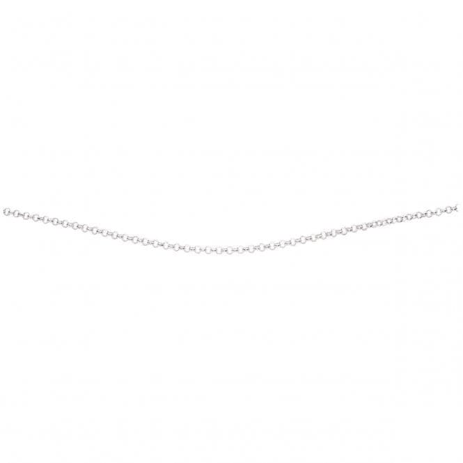 Beginnings Sterling Silver N327 052 Round Belcher 46cm ChainBeginningsN327