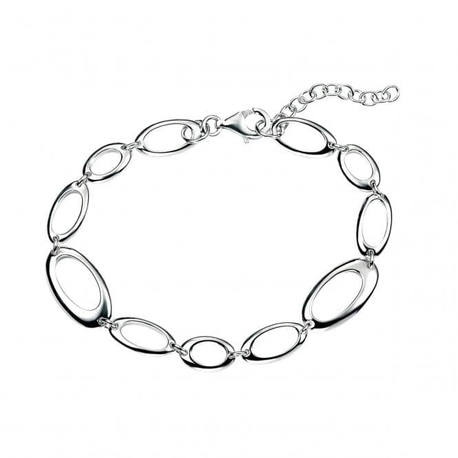 Beginnings Sterling Silver Open Oval Link 18+3cm Bracelet B3453BeginningsB3453