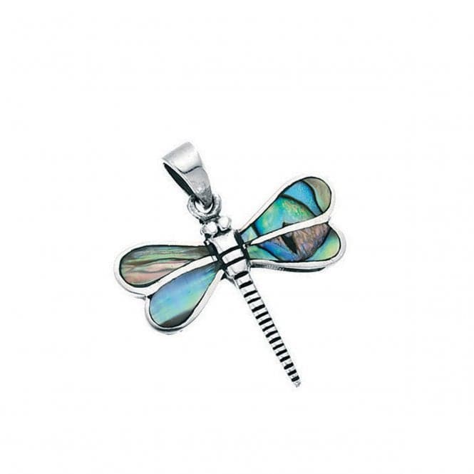 Beginnings Sterling Silver P2512S Paua Shell Dragonfly PendantBeginningsP2512S