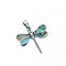 Beginnings Sterling Silver P2512S Paua Shell Dragonfly PendantBeginningsP2512S