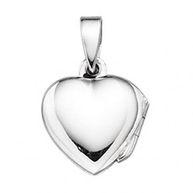 Beginnings Sterling Silver P3530 Heart Locket PendantBeginningsP3530