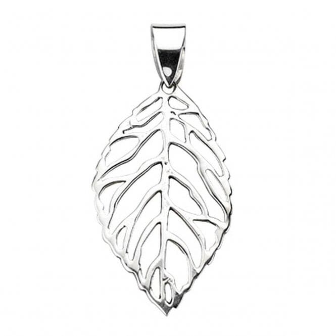 Beginnings Sterling Silver P3533 Cut Out Leaf PendantBeginningsP3533