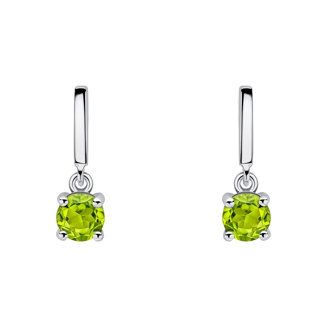 Beginnings Sterling Silver Peridot Green Earrings E6486GBeginningsE6486G