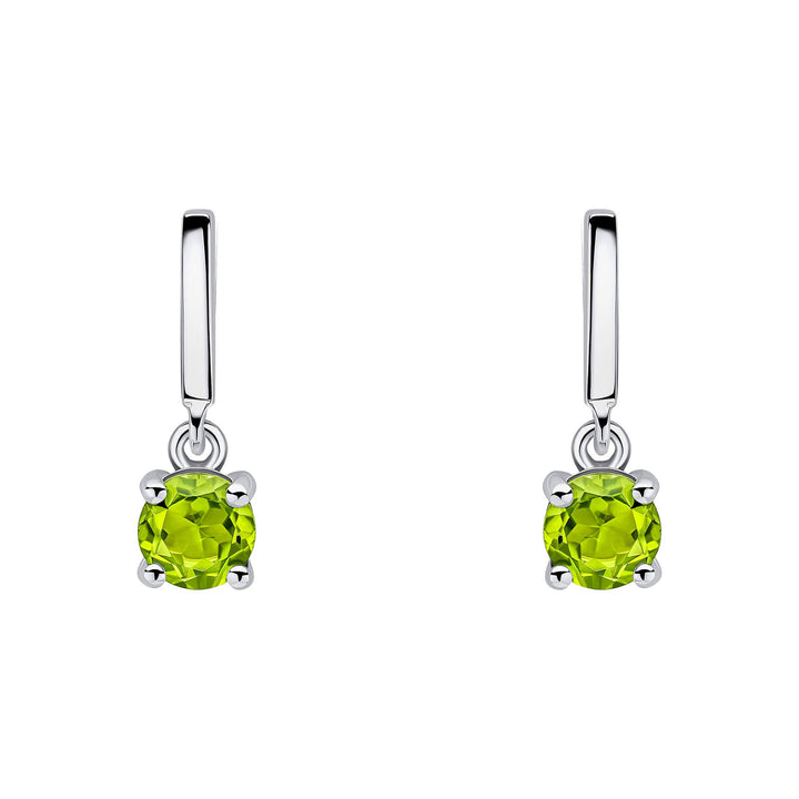 Beginnings Sterling Silver Peridot Green Earrings E6486GBeginningsE6486G