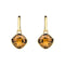 Beginnings Sterling Silver Smoked Topaz crystal Blue Earrings E6479YBeginningsE6479Y