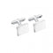 Beginnings Sterling Silver Solid Square Cufflink Cufflinks V124BeginningsV124