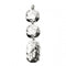 Beginnings Sterling Silver Triple Drop Hammered Pendant P4777BeginningsP4777