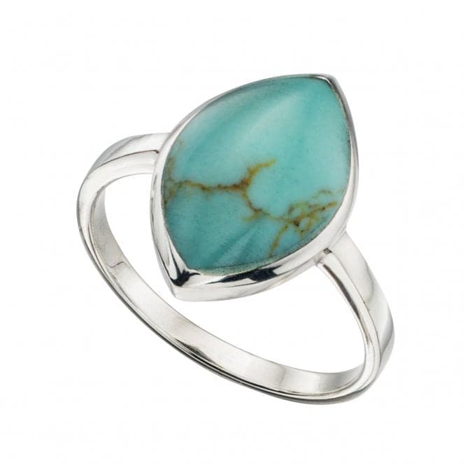 Beginnings Sterling Silver Turquoise Marquise Ring R3379TBeginningsR3379T 50