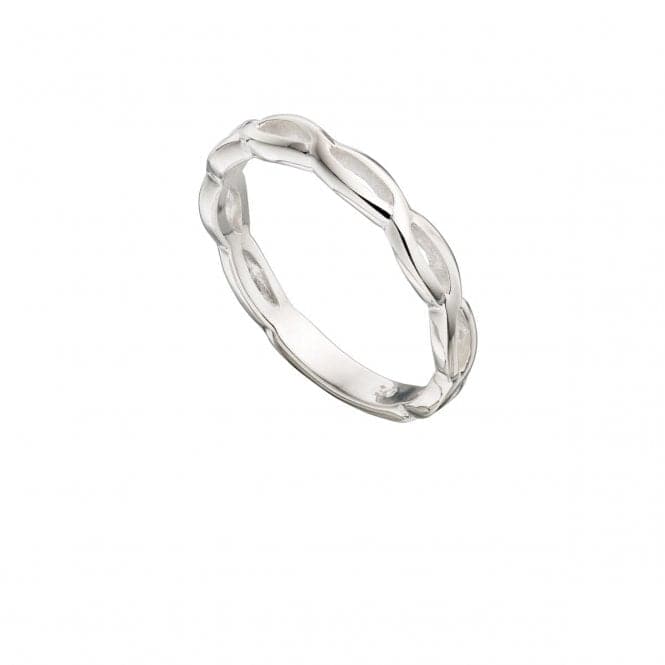 Beginnings Sterling Silver Twist Ring R051BeginningsR051 50