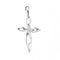 Beginnings Sterling Silver Twisted Cross Pendant P2887BeginningsP2887