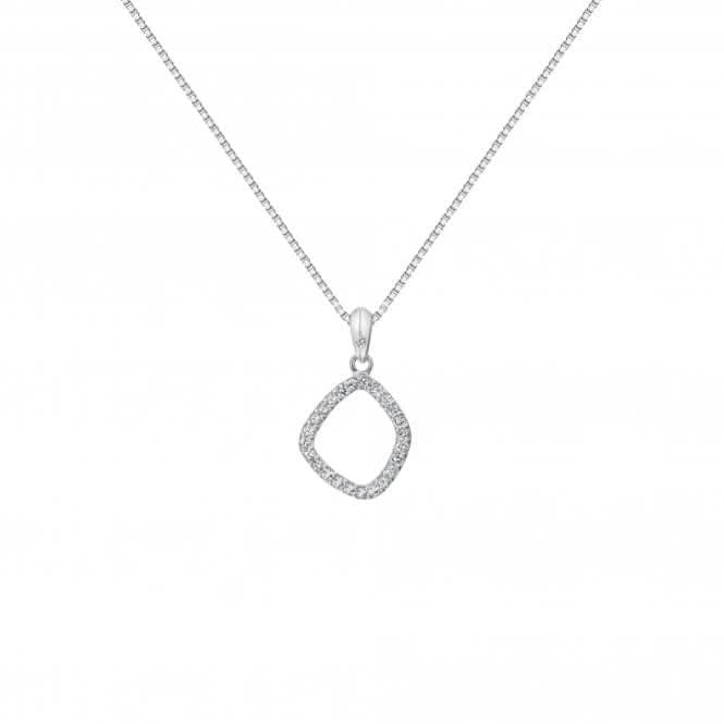 Behold White Topaz Statement Pendant DP829Hot DiamondsDP829