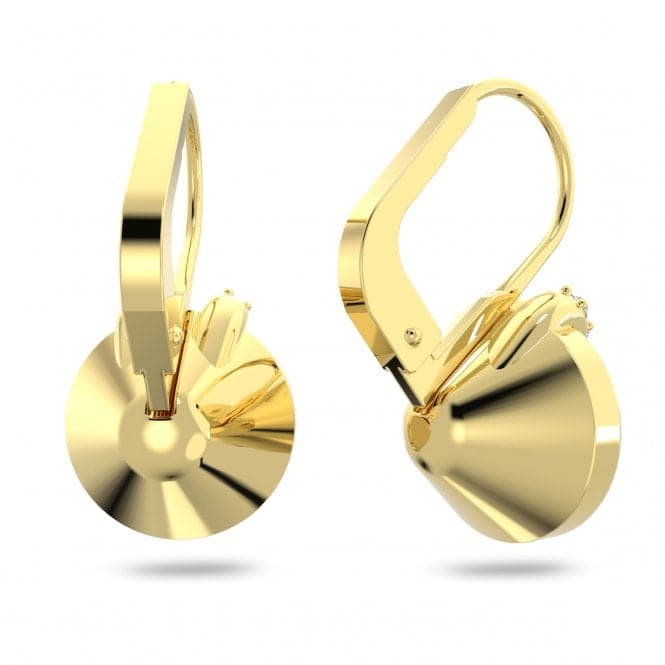 Bella Gold - Tone Plated Round Cut V Drop Earrings 5662093Swarovski5662093