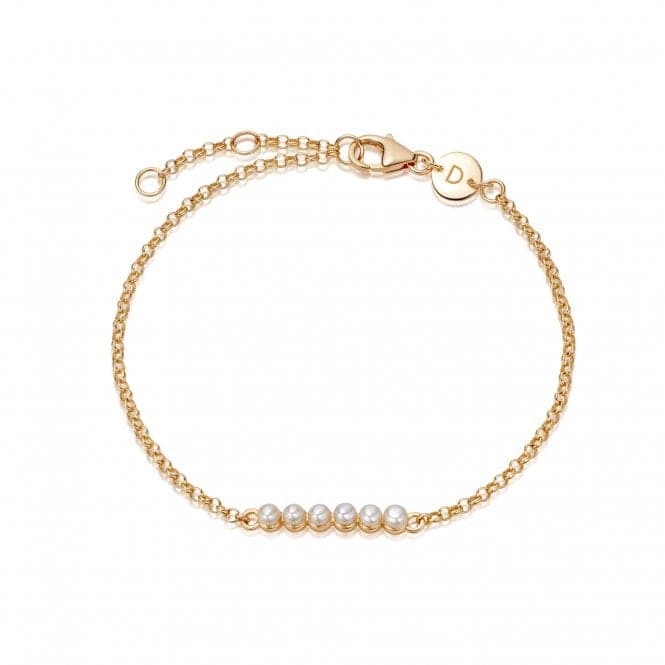 Beloved Pearl 18ct Gold Plated Bracelet JBR03_GPDaisyJBR03_GP